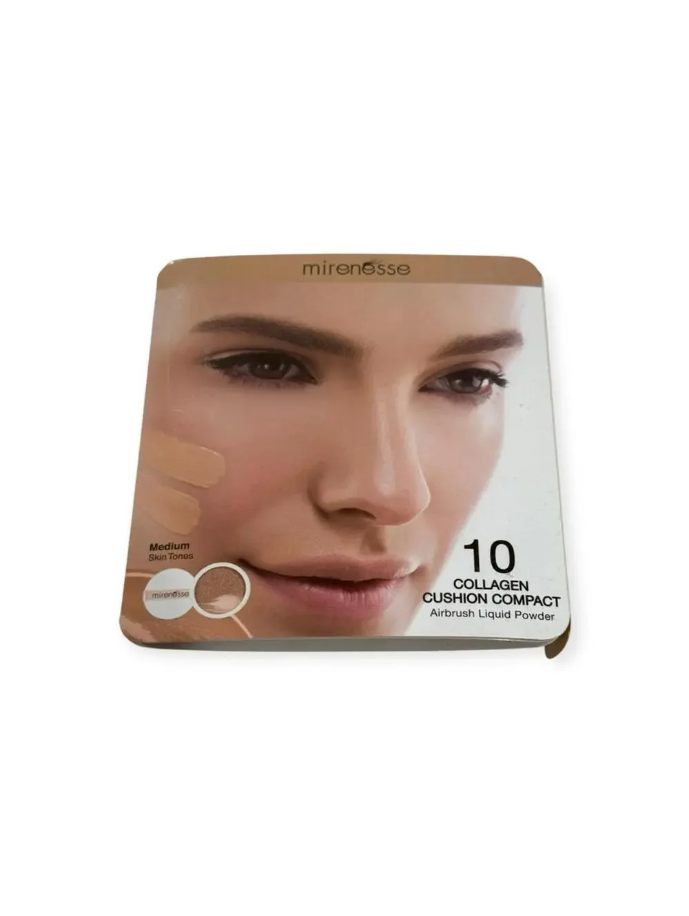 new Mirenesse 𖦹 10 collagen cushion airbrush liquid powder 𖦹 foundation blush